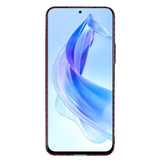 Case for Honor 90 Lite, Techsuit, Carbonite FiberShell, Red