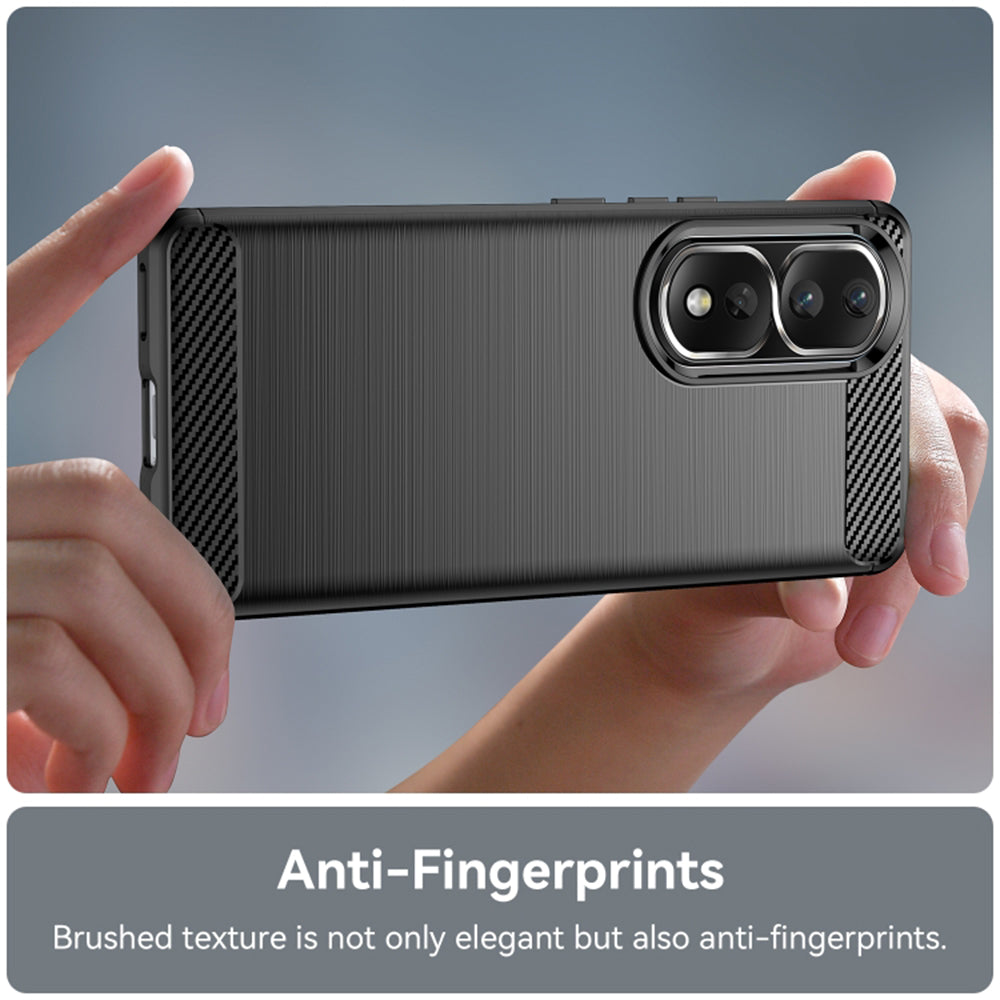 Case for Honor 90 Pro / 80 Pro, Techsuit, Carbon, Black