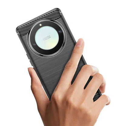 Case for Honor Magic6 Lite, Techsuit, Carbon, Black