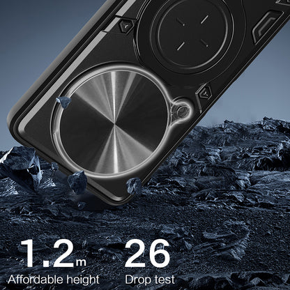 Case for Honor Magic8 Lite, Techsuit, CamGuard Pro, Black