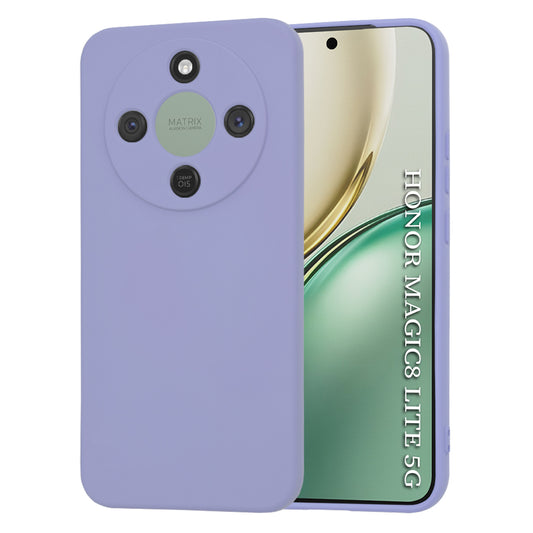 Case for Honor Magic8 Lite, Techsuit, SoftFlex, Light Purple