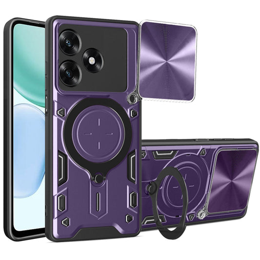Case for Honor X5c Plus, Techsuit, CamGuard Pro, Purple