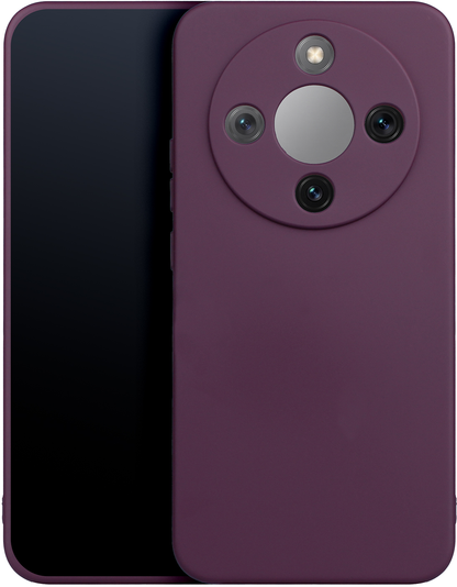Case for Honor X70 / X9d / Magic8 Lite, OEM, Silicone, Burgundy