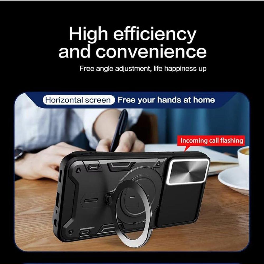Case for Honor X7b 5G / 90 Smart / X7b 4G, Techsuit, CamGuard Pro, Blue