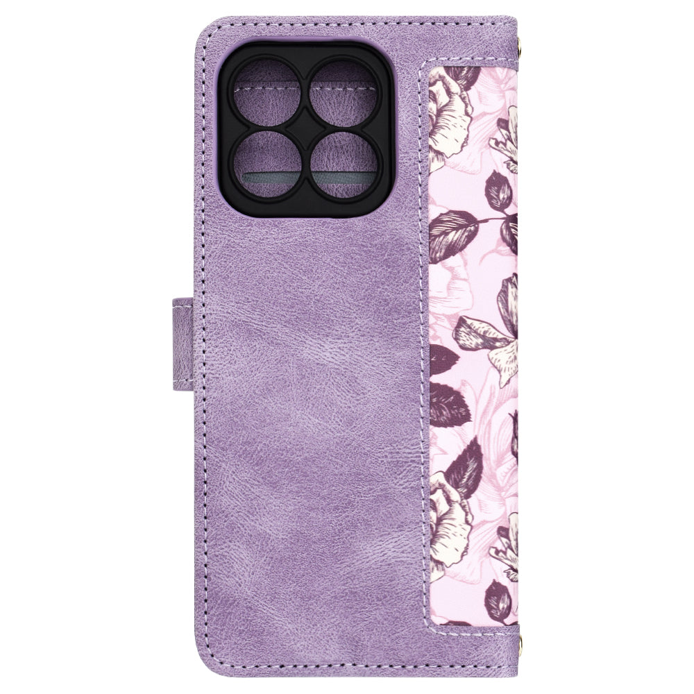 Case for Honor X8b, Techsuit, FlipCraft, Purple