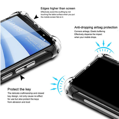 Case for Huawei Pura 70, Techsuit, Shockproof Clear, Transparent