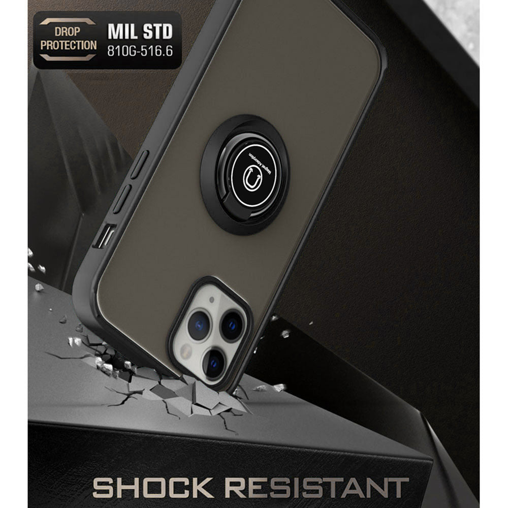 Case for Motorola Edge 50 Fusion, Techsuit, Glinth, Black
