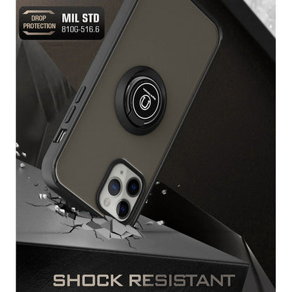 Case for Motorola Edge 50 Fusion, Techsuit, Glinth, Black