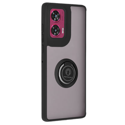 Case for Motorola Edge 50 Fusion, Techsuit, Glinth, Black