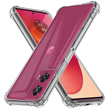 Case for Motorola Edge 50 Fusion, Techsuit, Shockproof Clear, Transparent