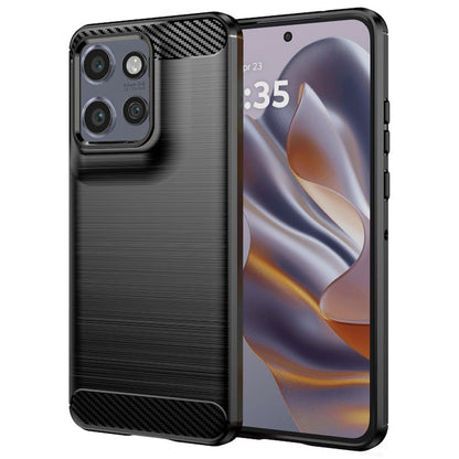 Case for Motorola Edge 50 Neo, Techsuit, Carbon, Black