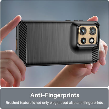 Case for Motorola Edge 50 Neo, Techsuit, Carbon, Black
