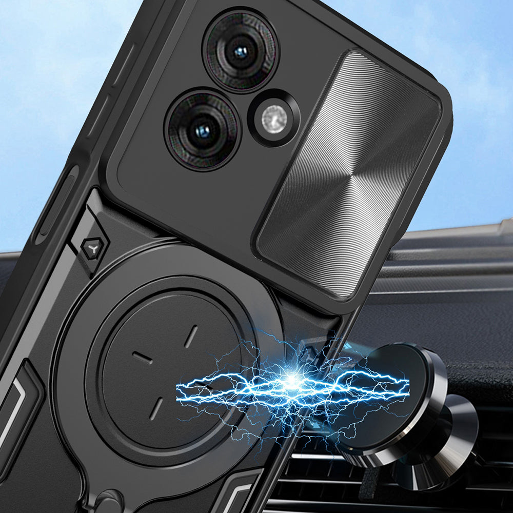 Case for Motorola Moto G06, Techsuit, CamGuard Pro, Red