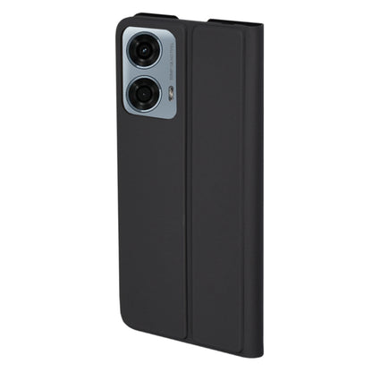 Case for Motorola Moto G24 Power, Techsuit, Magskin Book, Black