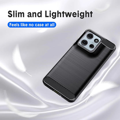 Case for Motorola Moto G67 Power / G57 Power, Techsuit, Carbon, Black