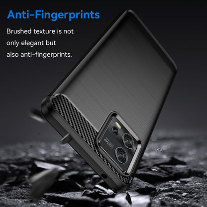 Case for Motorola Moto G72, Techsuit, Carbon, Black