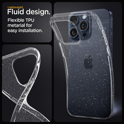 Case for Nothing Phone (3a), Techsuit, SparkleSkin, Transparent