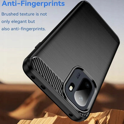 Case for OnePlus 15R, Techsuit, Carbon, Black