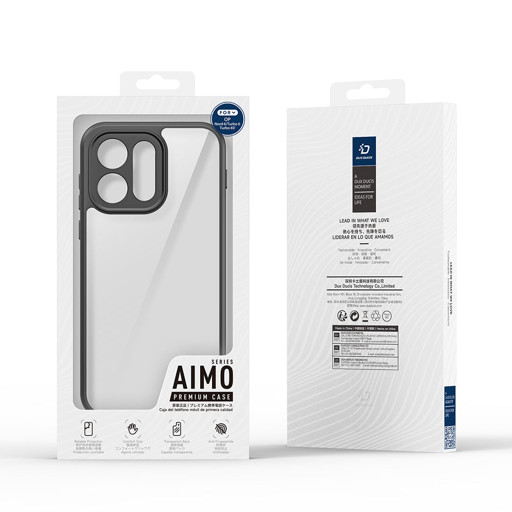 Case for OnePlus Nord 6, DUX DUCIS, Aimo, Black