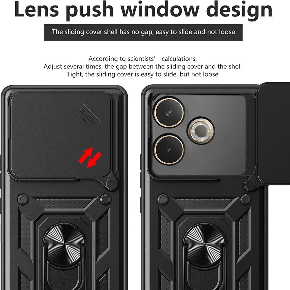 Case for Oppo A5 Pro 4G / A5 Pro, Techsuit, CamShield, Black