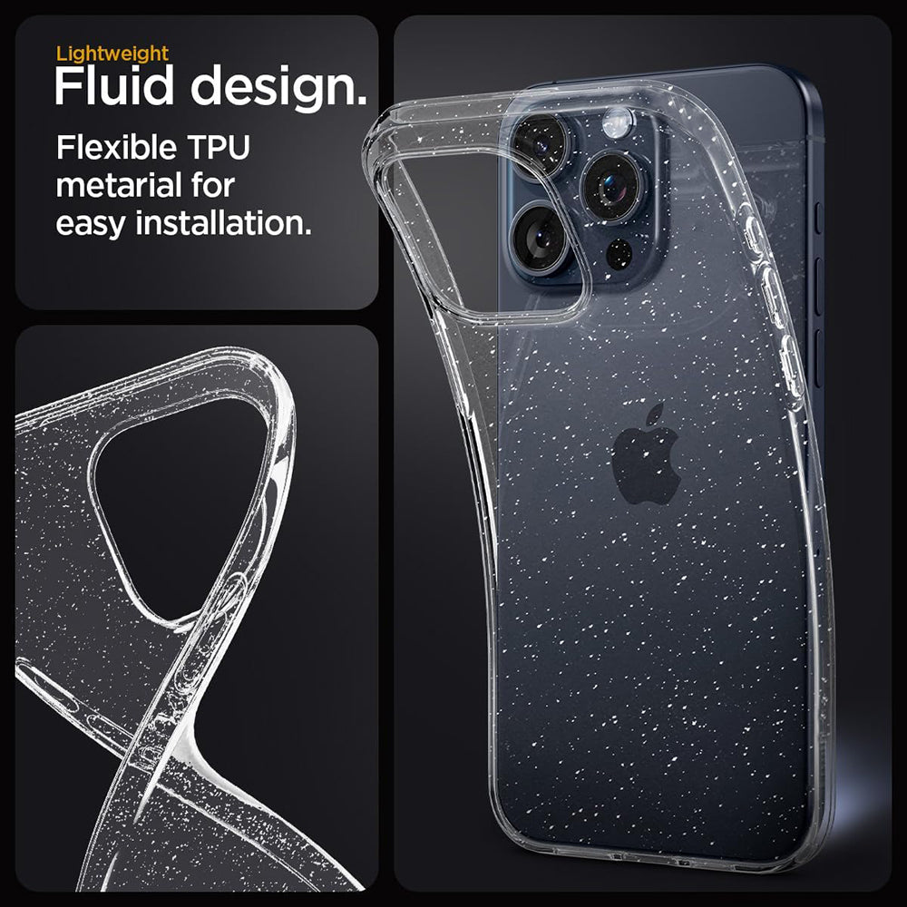 Case for Oppo A5 Pro 4G / A5 Pro, Techsuit, SparkleSkin, Transparent