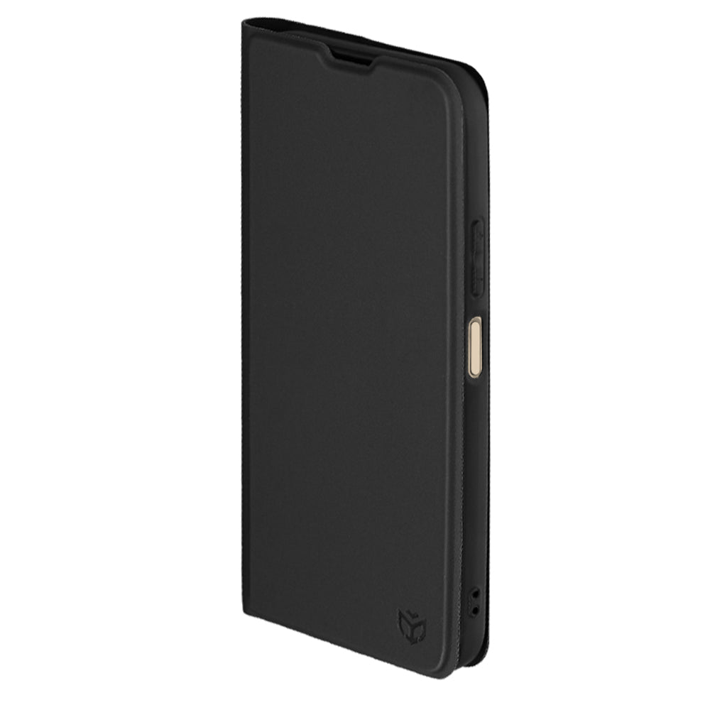 Case for Oppo A6 4G, Techsuit, Magskin Book, Black