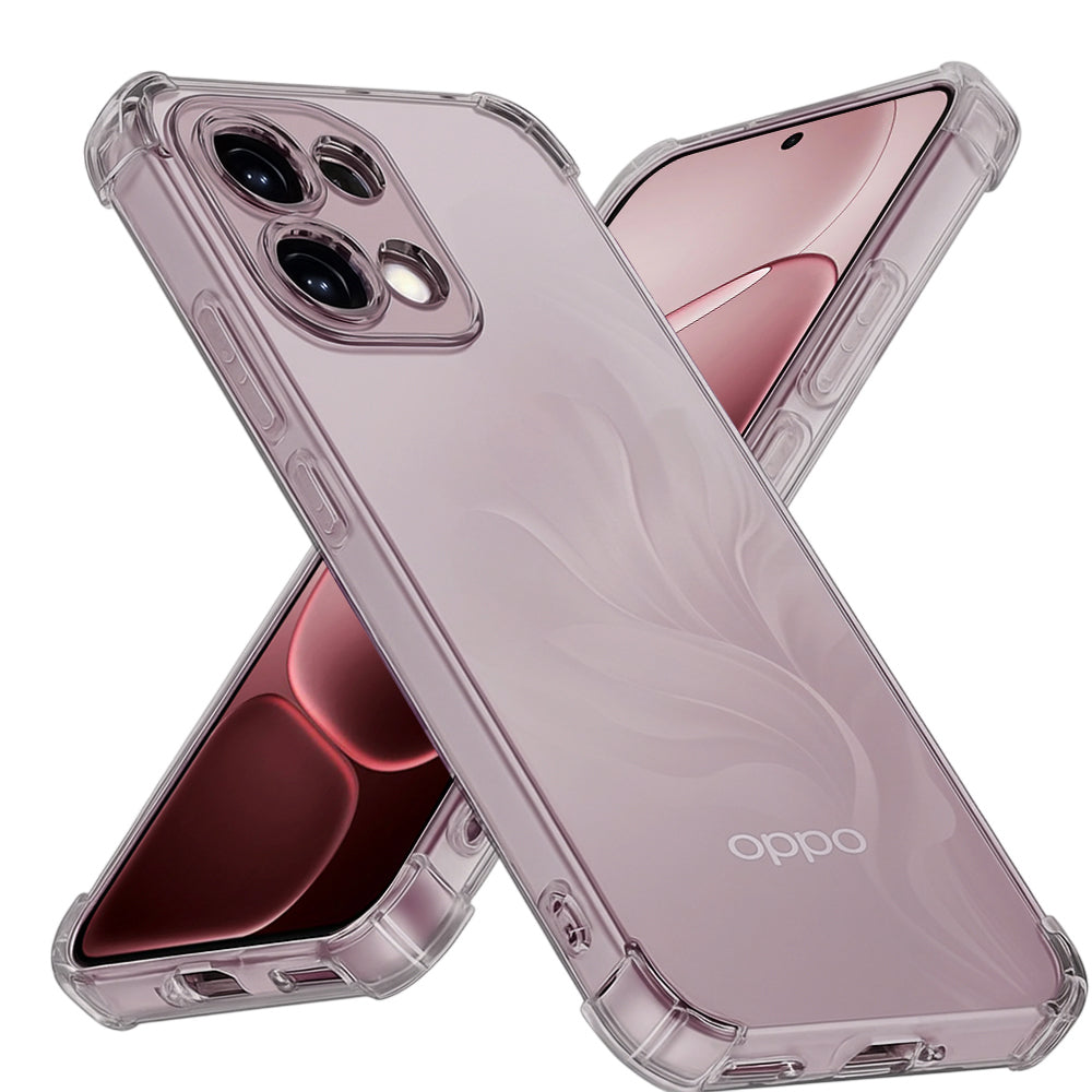 Case for Oppo A6 Pro 5G / A6 Pro 4G, Techsuit, Shockproof Clear, Smoke