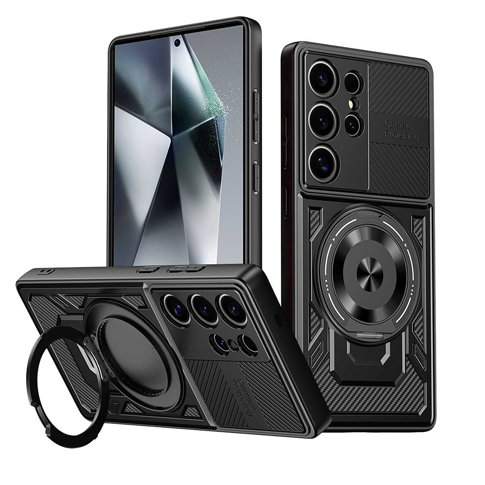 Case for Oppo A6x 4G / A6x, Techsuit, RuggedCam, Black