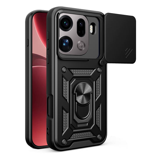 Case for Oppo Find X9 Pro, Techsuit, CamShield, Black