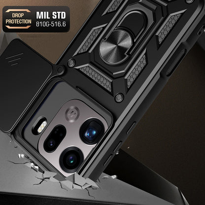 Case for Oppo Find X9 Pro, Techsuit, CamShield, Black