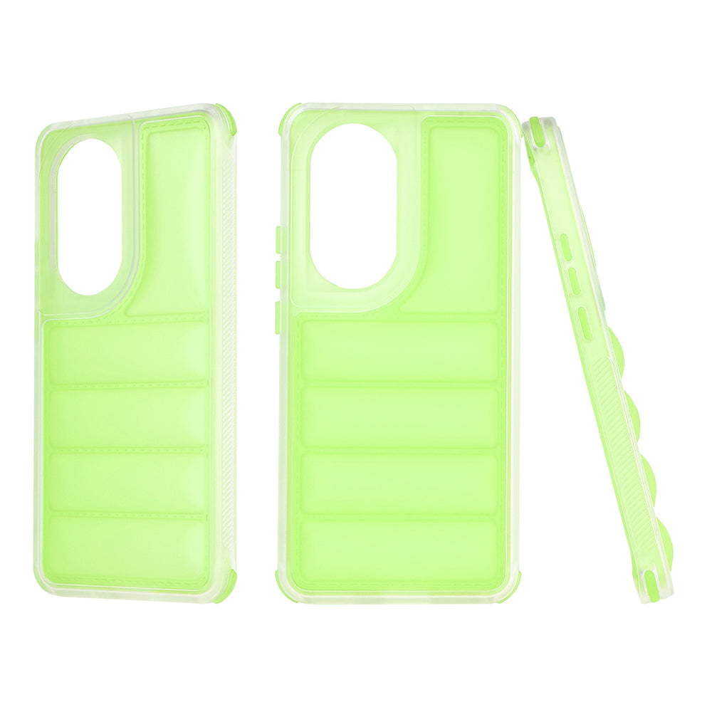 Case for Oppo Reno10 / Reno10 Pro, Techsuit, Wave Shield, Green