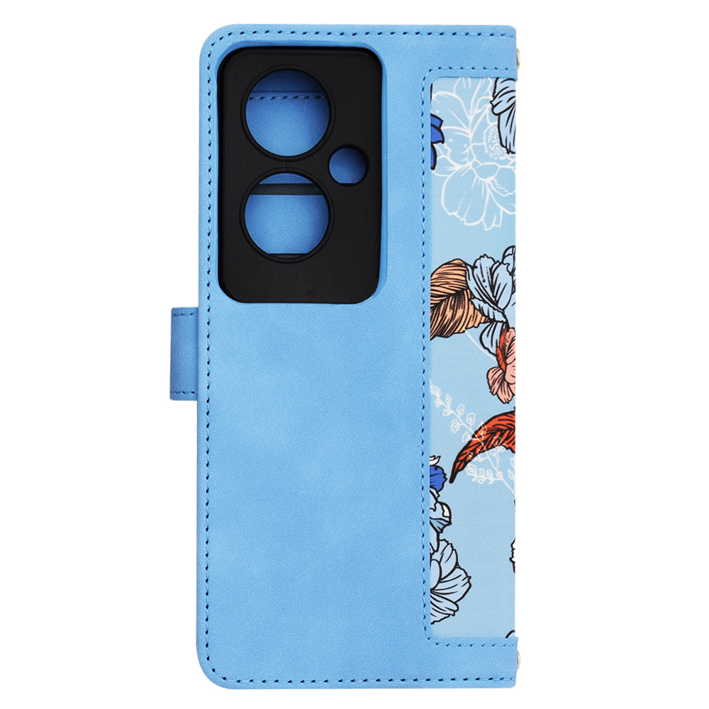 Case for Oppo Reno11 F, Techsuit, FlipCraft, Blue