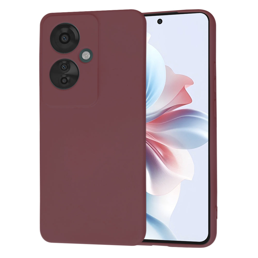 Case for Oppo Reno11 F, Techsuit, SoftFlex, Burgundy