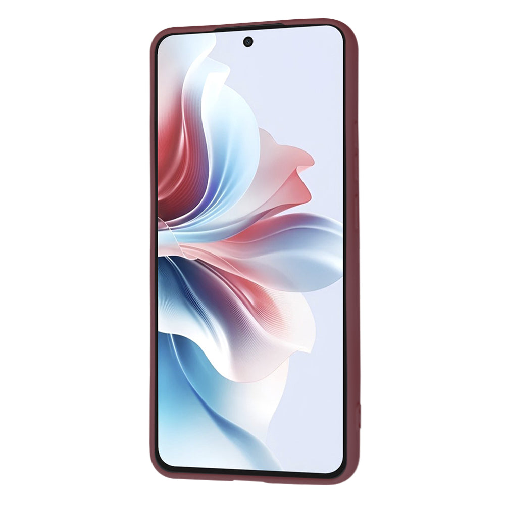 Case for Oppo Reno11 F, Techsuit, SoftFlex, Burgundy