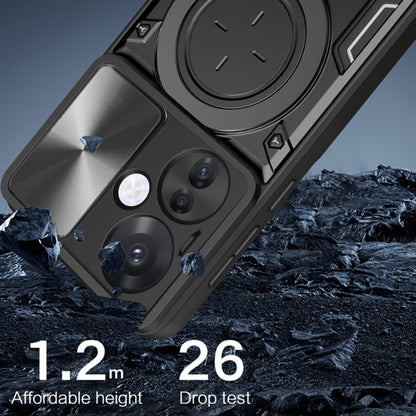Case for Oppo Reno13 FS 5G / Reno13 F 4G / Reno13 F, Techsuit, CamGuard Pro, Purple
