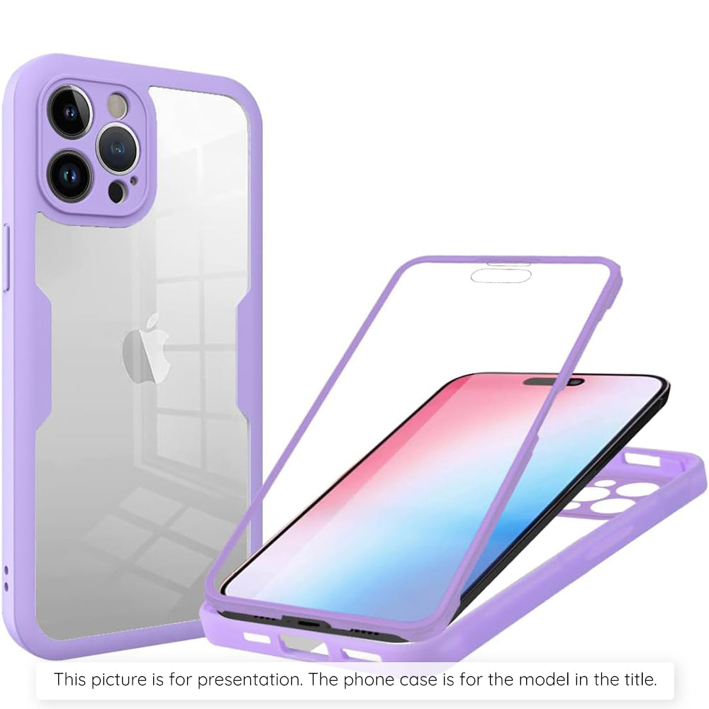 Case for Oppo Reno14 FS 5G / Reno14 F, Techsuit, ColorVerse 360, Purple