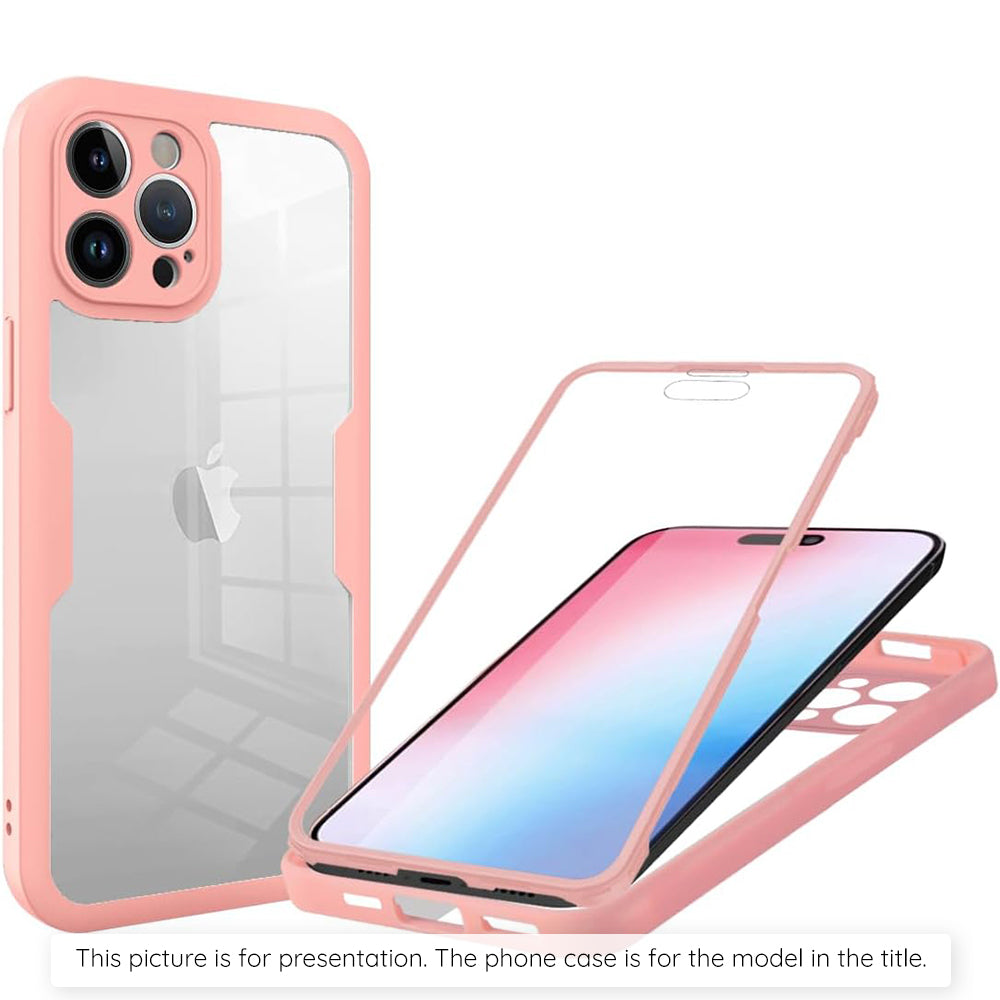 Case for Oppo Reno14 FS 5G / Reno14 F, Techsuit, ColorVerse 360, Pink