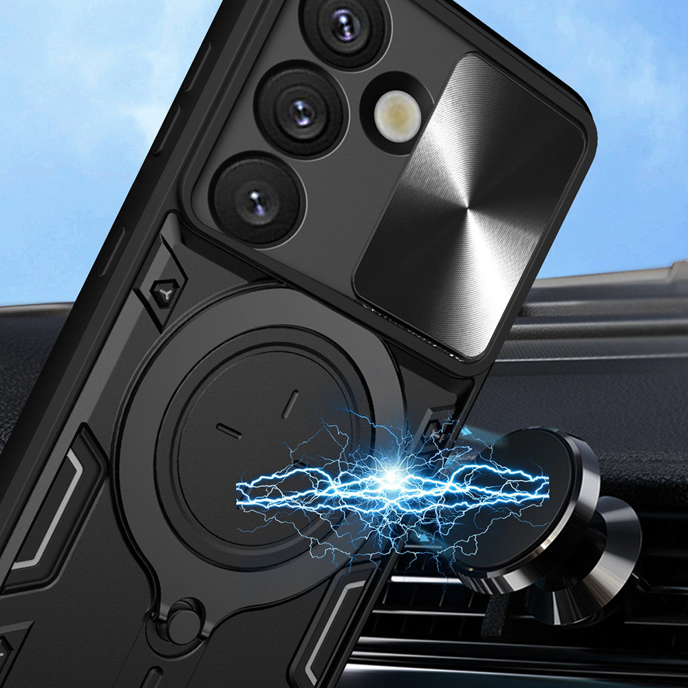 Case for Oppo Reno15 FS / Reno15 F, Techsuit, CamGuard Pro, Blue