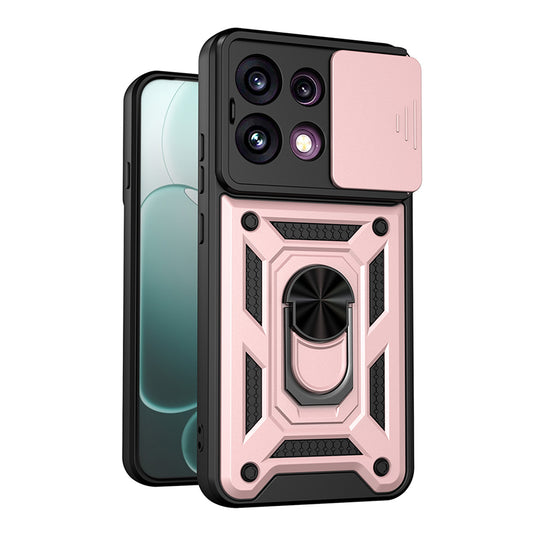 Case for Oppo Reno16 F / Reno16 FS, Techsuit, CamShield, Rose Gold