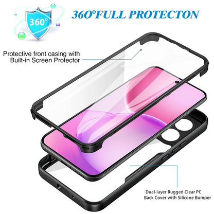Case for Oppo Reno16 / Reno16 Pro, Techsuit, ColorVerse 360, Pink
