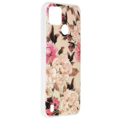 Case for Realme C21Y / C25Y, Techsuit, Marble, Beige