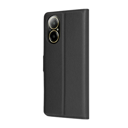 Case for Realme C67 4G, Techsuit, Leather Folio, Black
