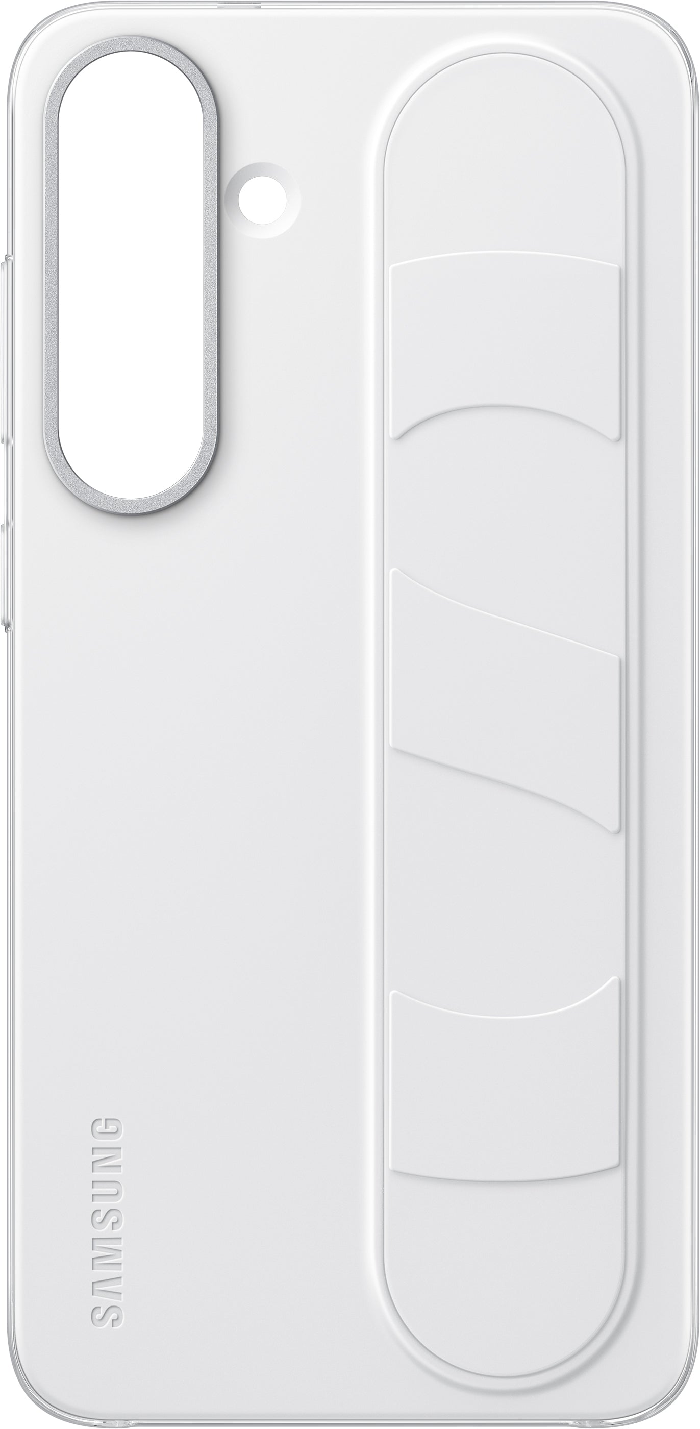 Case for Samsung Galaxy S25+ S936, Standing Grip, White EF-GS936CWEGWW