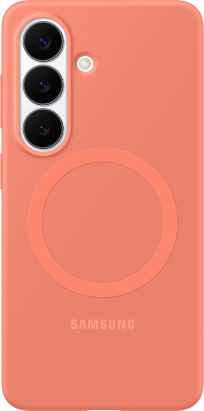 Case for Samsung Galaxy S26 S942, Silicone Magnet Case, Red EF-ES942COEGWW