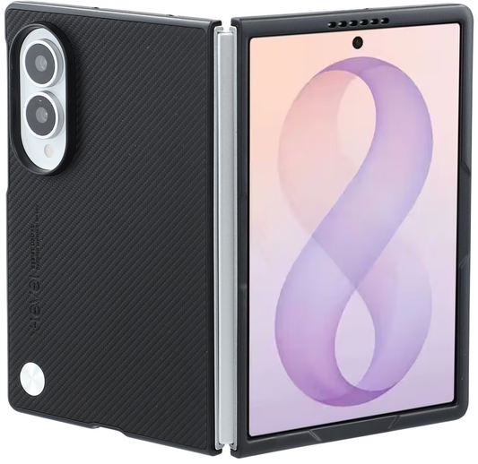 Case for Samsung Galaxy Z Fold8 F971, X-Level, Carbon, Black