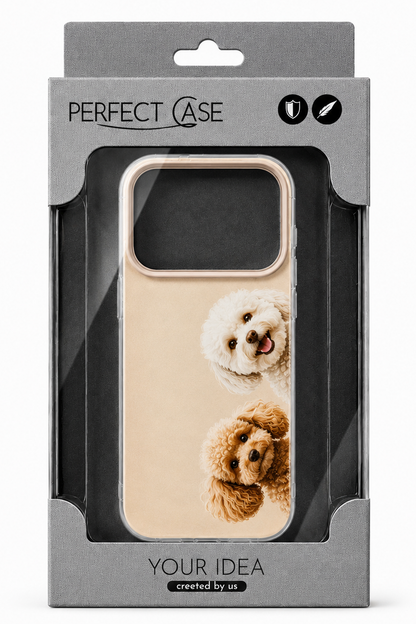 Case for Samsung Galaxy A07 5G A076 / A07 4G A075, Perfect Case, Dreamora Poodle, Multicolor