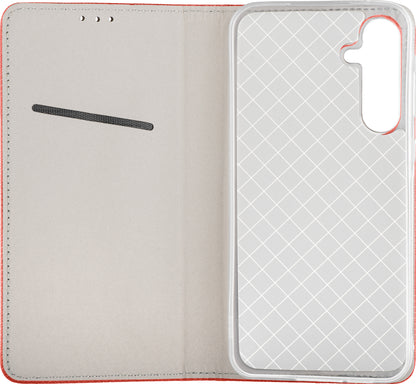 Case for Samsung Galaxy A17 4G / A17 5G, OEM, Smart Magnet, Red