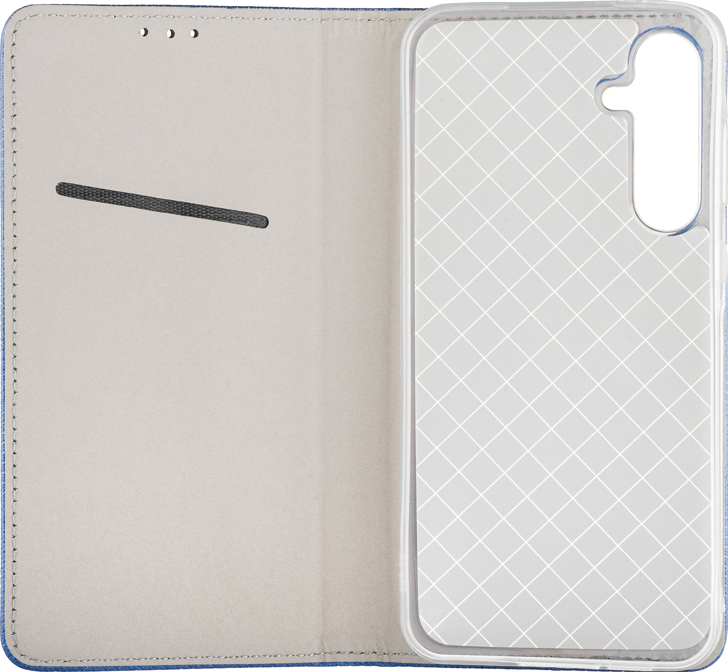 Case for Samsung Galaxy A05s A057, OEM, Smart Magnet, Navy Blue