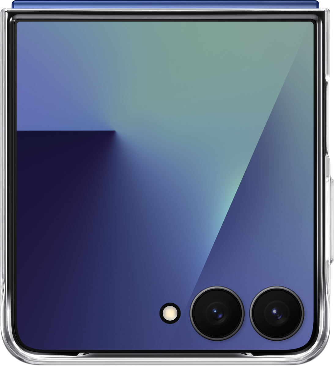 Case for Samsung Galaxy Z Flip7 F766, Clear Case, Transparent EF-AF766CTEGWW