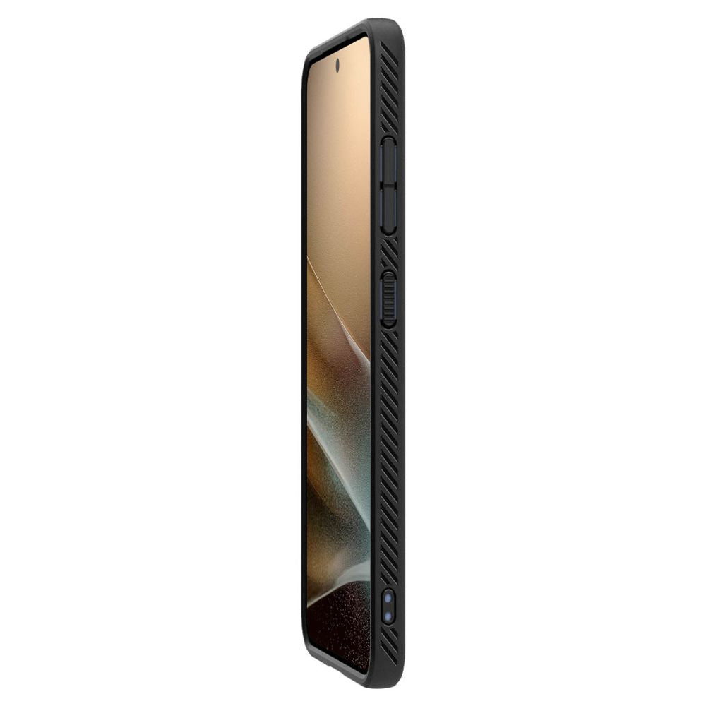 Case for Samsung Galaxy S25+ S936, Spigen, Liquid Air, Black ACS08979